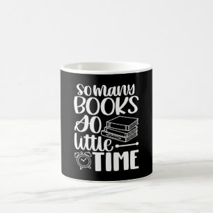 Caneca De Café Tantos Livros Tão Pouco Tempo