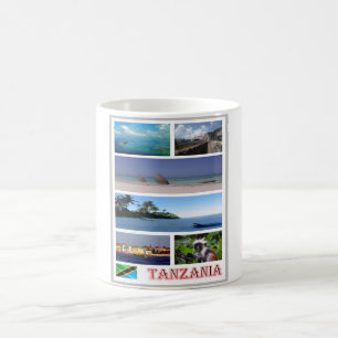 Caneca De Café Tanzânia - Mosaico -
