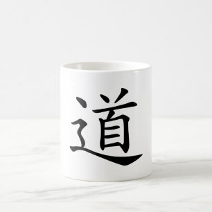 Caneca De Café Tao Dao Palavra Caracter Chinês Caminho Caminho Wa