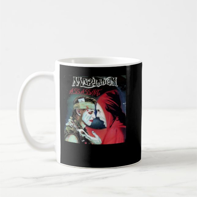Caneca De Café Tão Engraçada Marillion Fãs Clássicas (Esquerda)