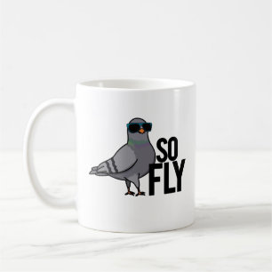 Caneca De Café Tão Engraçado Que Pigeon Legal