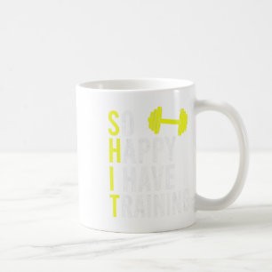 Caneca De Café Tão Feliz Que Eu Tenho Treinamento Para Geração De