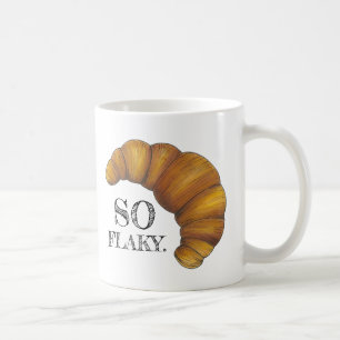 Caneca De Café Tão Flaky Buttery Croissant French Pastorey