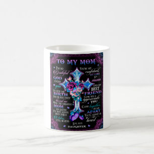 Caneca De Café Tão Grato Deus Escolheu Você Para Me Dar Nasciment