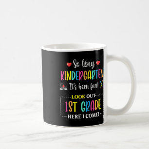 Caneca De Café Tão Longo Jardim de Infância 1 rua Aqui Eu Vim Par