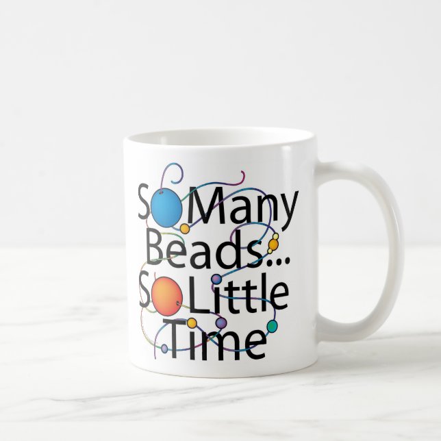 Caneca De Café Tão muita miçanga nova (Direita)