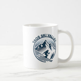 Caneca De Café Taos Ski Valley Estação de Esqui Inverno Esqui Nov
