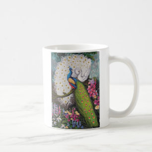 Caneca De Café Tapeçaria 010110 009 do pavão
