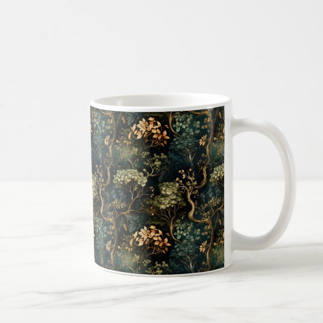 Caneca De Café Tapeçaria da Natureza (Direita)