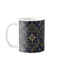 Tapete marroquino Compass Star