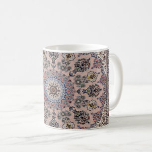 Caneca De Café Tapete Persa Turco Antigo Oriental