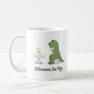 Caneca De Café Tarde Tea Rex