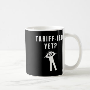 Caneca De Café Tarifa Engraçada-ada Assustada Tarifas Anti-trump