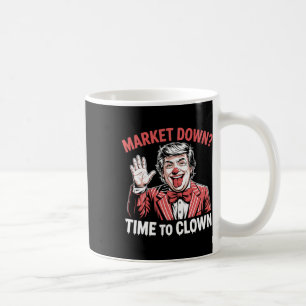 Caneca De Café Tarifas de Trump Recessão Meme Mercados Caem Hora 