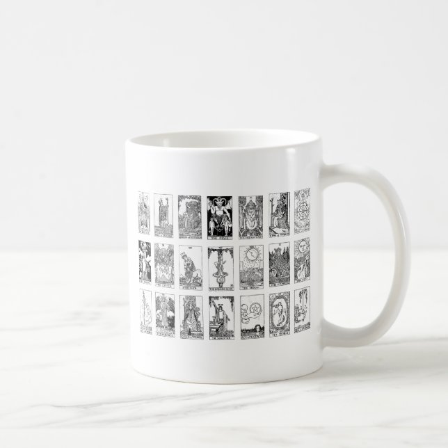 Caneca De Café tarô antigo (Direita)