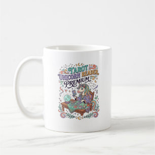 Caneca De Café Taro Unicórnio Leitor de Unicórnio Premium Kawaii