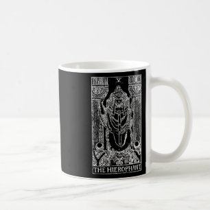 Caneca De Café Tarot Card O Hierofante - O Presente Oculto Do Pap