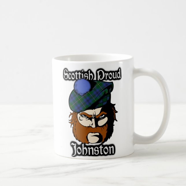Caneca De Café Tartan Clan Johnstone Johnston Escocês (Direita)
