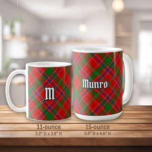 Caneca De Café Tartan do Clã Munro
