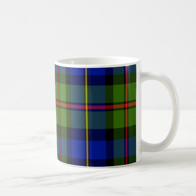 Caneca De Café Tartan do Scottish de Macleod (Direita)