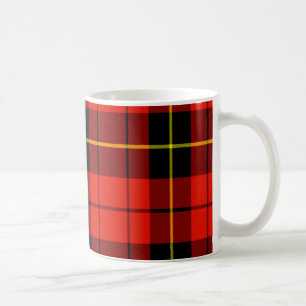 Caneca De Café Tartan do Scottish de Wallace