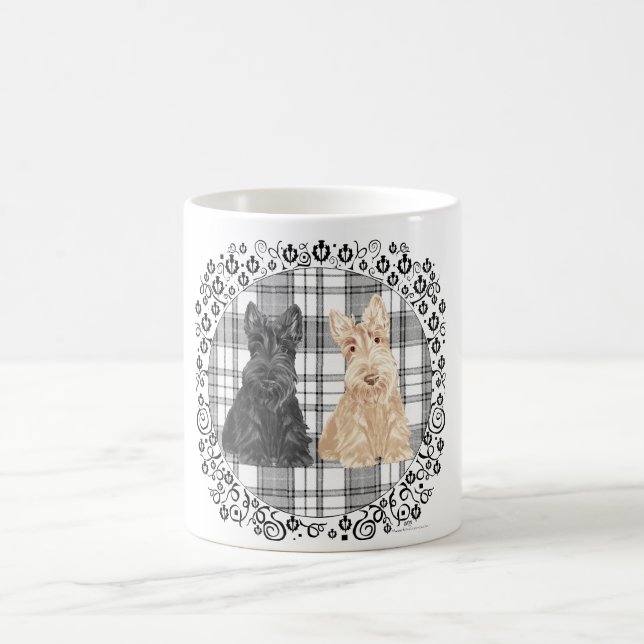 Caneca De Café Tartan Scotties (Centro)