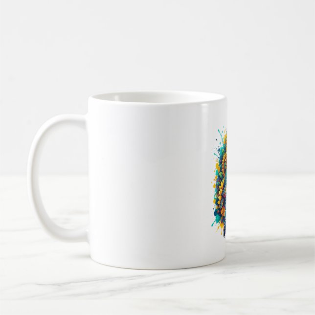Caneca De Café Tartaruga (Esquerda)