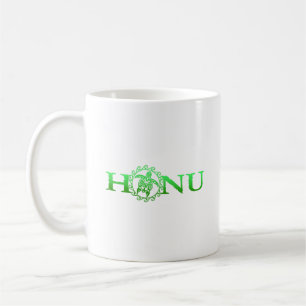 Caneca De Café Tartaruga do Mar Verde Honu Havaiana