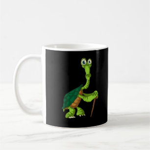 Caneca De Café Tartaruga Jabuti Aposentado Engraçado Tartaruga em