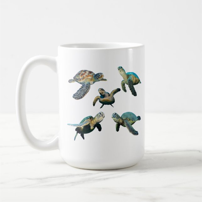 Caneca de Café Tartaruga Marinha (Esquerda)