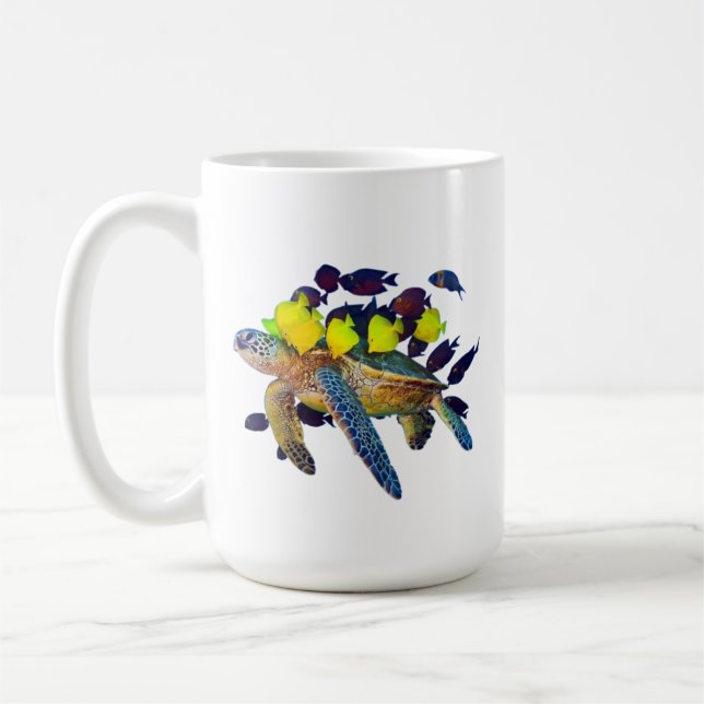 Caneca de Café Tartaruga Marinha (Esquerda)