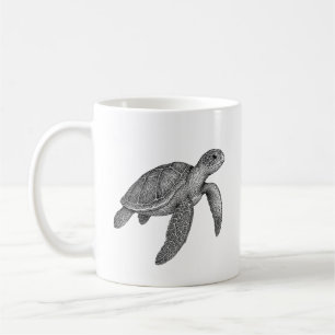Caneca De Café Tartaruga Marinha
