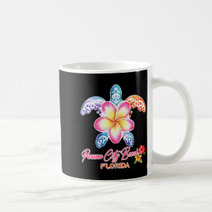 Caneca De Café Tartaruga Marinha de Plumeria da Cidade do Panamá 