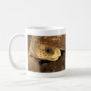 Caneca De Café Tartarugas do Mar Loggerhead