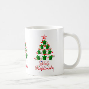 Caneca De Café Tartarugas marinhas Mele Kalikimaka