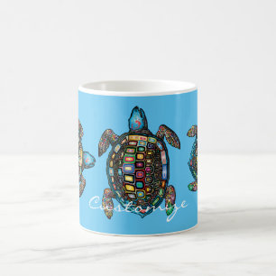 Caneca De Café Tartarugas marinhas Trovão