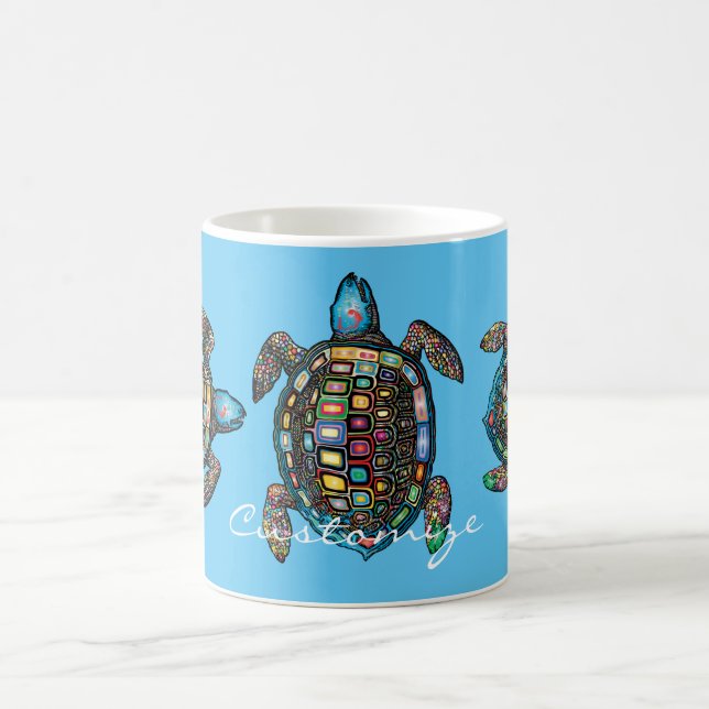 Caneca De Café Tartarugas marinhas Trovão (Centro)