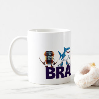Caneca De Café Tasse Brainrot