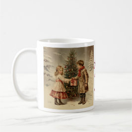 Caneca De Café Tasse Coffee Mug, de Noël Vintage