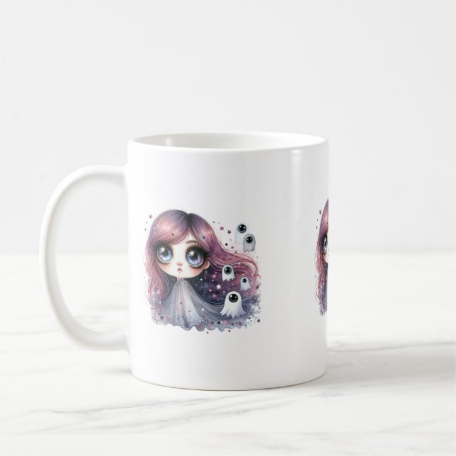Caneca De Café tasse creature halloween  (Esquerda)