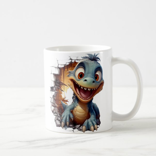 Caneca De Café Tasse dinosaur (Direita)