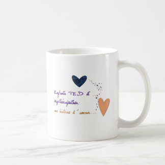 Caneca De Café Tasse Enfants TED e por conseguinte