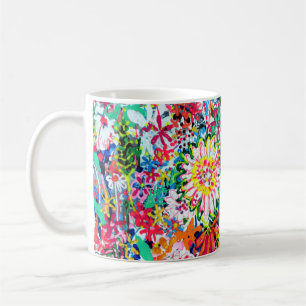 Caneca De Café Tasse flowers by Natalia Kuruch