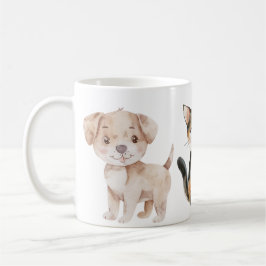 Caneca De Café Tasse mit Hund, Katze und Huhn