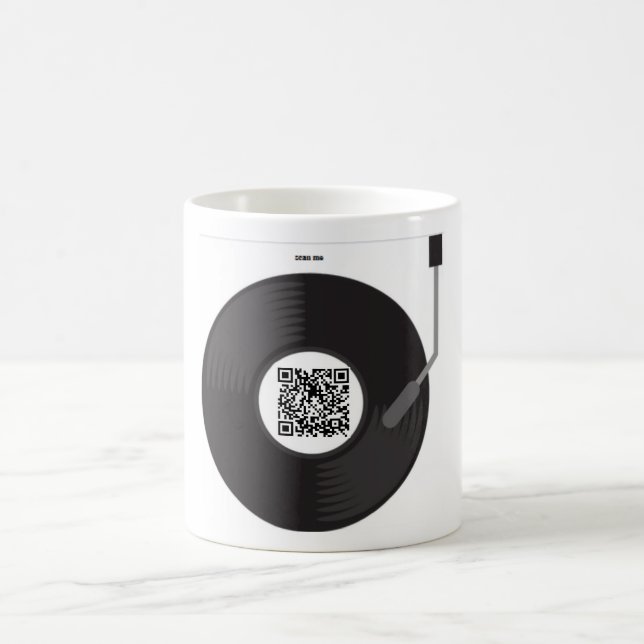 Caneca De Café Tasse mit personlisierten Song per QR-Code (Centro)