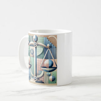 Caneca De Café Tasse, mug, signe du zodiaque "Balance"