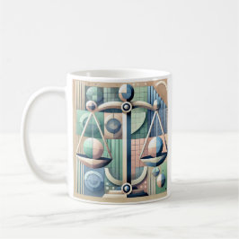 Caneca De Café Tasse, mug, signe du zodiaque "Balance"