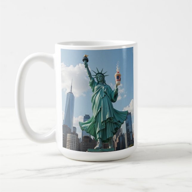 Caneca De Café Tasse statu liberty (Esquerda)