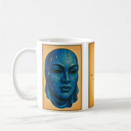 Caneca De Café Tasse triptyque masque 