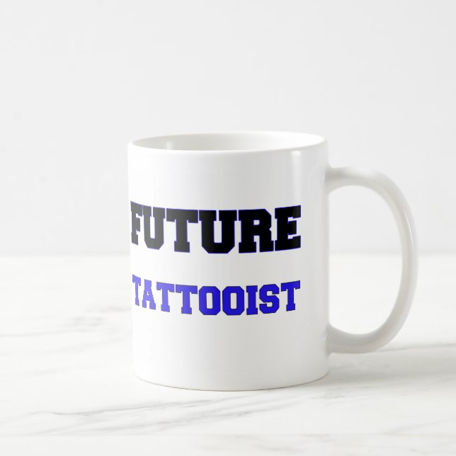 Caneca De Café Tattooist futuro (Direita)